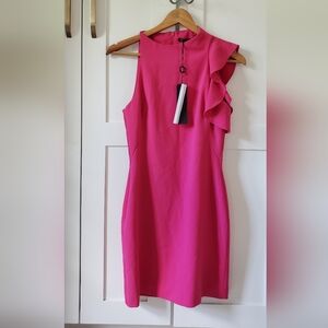 Black Halo Dress Womens 2 Pink Pabla Mini Made in Los Angeles Mermaids Kiss